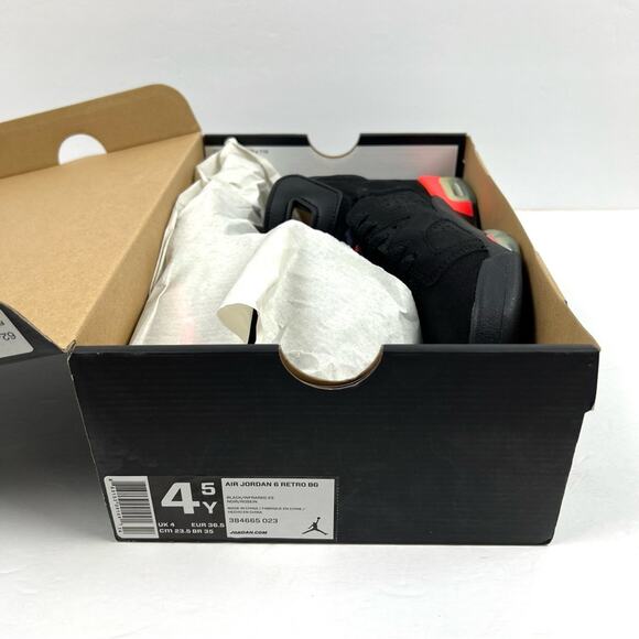 Air Jordan Retro 6 Infrared Sneakers 2014 in Box 4.5Y 6W - Picture 11 of 13